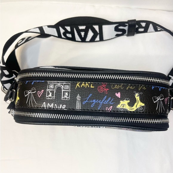 Karl Lagerfeld Paris Maybelle Camera Bag - Picture 4 of 14